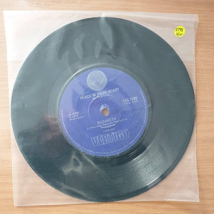 Nazareth – Place In Your Heart - Vinyl 7" Record - Very-Good+ Quality (VG+) (verygoodplus)