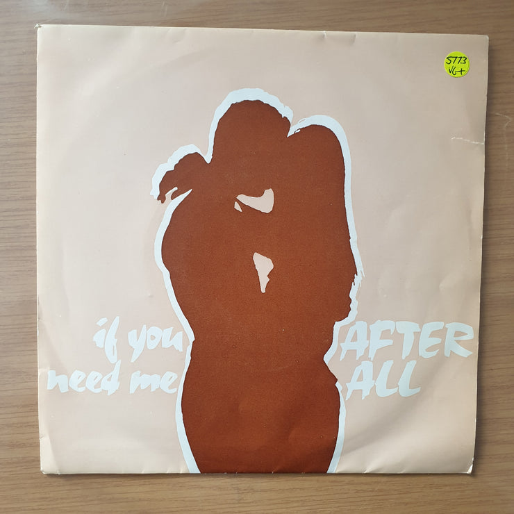 After All – If You Need Me (Angola)  - Vinyl 7" Record - Very-Good+ Quality (VG+) (verygoodplus)