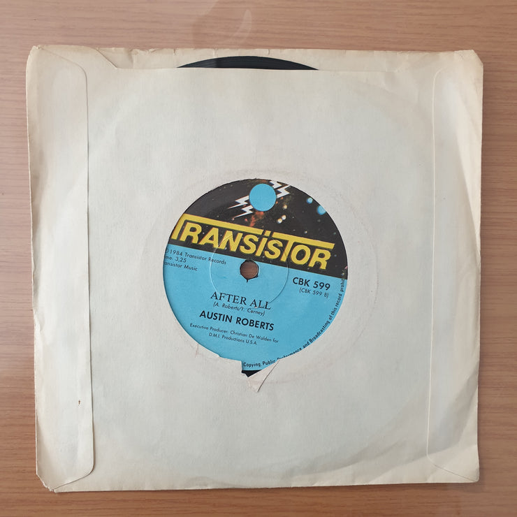 Austin Roberts – Over You - Vinyl 7" Record - Very-Good+ Quality (VG+)