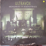 Ultravox ‎– Monument The Soundtrack - Vinyl LP Record - Opened  - Very-Good- Quality (VG-)