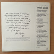 Charles Aznavour – Aznavour Sings Aznavour ‎– Vinyl LP Record - Very-Good+ Quality (VG+)