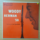 Woody Herman And His Orchestra – '58 Featuring The Preacher ‎– Vinyl LP Record - Very-Good+ Quality (VG+)