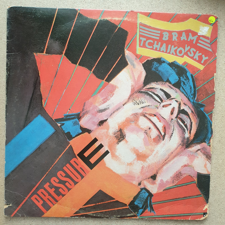 Bram Tchaikovsky – Pressure - Vinyl LP Record - Very-Good+ Quality (VG+)