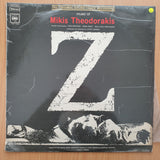 Z (The Original Sound Track Recording) – Mikis Theodorakis – Vinyl LP Record - Very-Good+ Quality (VG+) (verygoodplus)