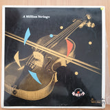 Helmut Zacharius And His "Magic Violins" - A Million Strings - Ricardo Santos And His Orchestra, - Vinyl LP Record - Very-Good+ Quality (VG+)