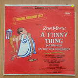 A Funny Thing Happened On The Way To The Forum - Original Broadway Cast - Zero Mostel – Vinyl LP Record - Very-Good+ Quality (VG+)