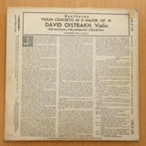David Oistrach, Alexander Gauk – Beethoven, Violin Concerto In D Major opus 61 , Allegro from Serenade No. 4 in D Major, K. 203 - Vinyl LP Record - Very-Good- Quality (VG-)