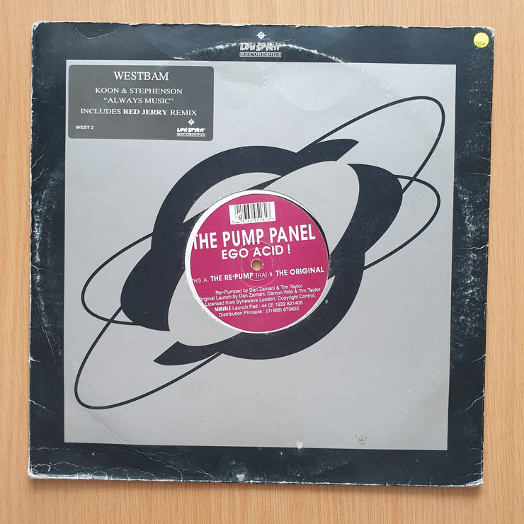 The Pump Panel – Ego Acid ! - Vinyl LP Record - Very-Good+ Quality (VG+)