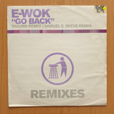 E-Wok – Go Back (Remixes) - Vinyl LP Record - Very-Good+ Quality (VG+)