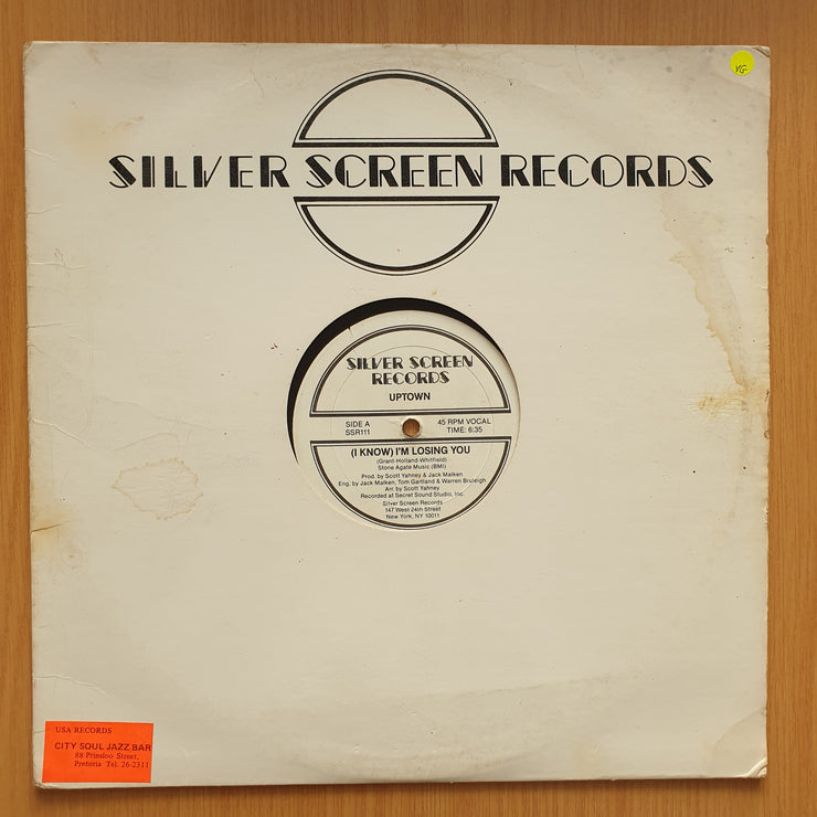 Uptown – (I Know) I'm Losing You - Vinyl LP Record - Very-Good+ Quality (VG+)