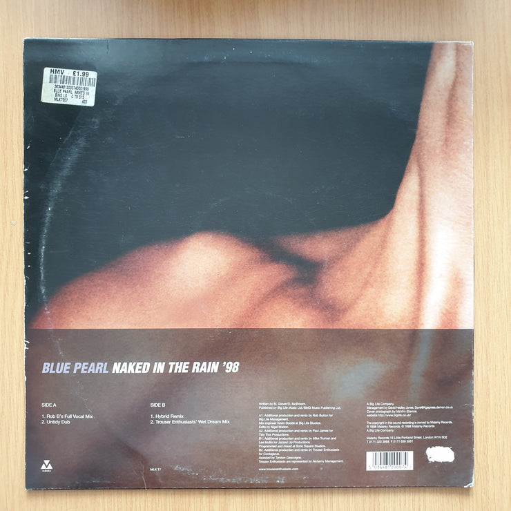 Blue Pearl – Naked In The Rain - Vinyl LP Record - Very-Good+ Quality (VG+)