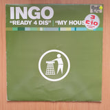 Ingo – Ready 4 Dis / My House - Vinyl LP Record - Very-Good+ Quality (VG+)