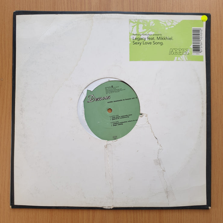 Anthony Nicholson Presents Legacy Feat. Mikkhiel – Love Song – Vinyl LP Record - Very-Good+ Quality (VG+) (verygoodplus)