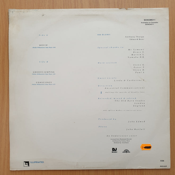 400 Blows ‎– Movin' – Vinyl LP Record - Very-Good+ Quality (VG+) (verygoodplus)