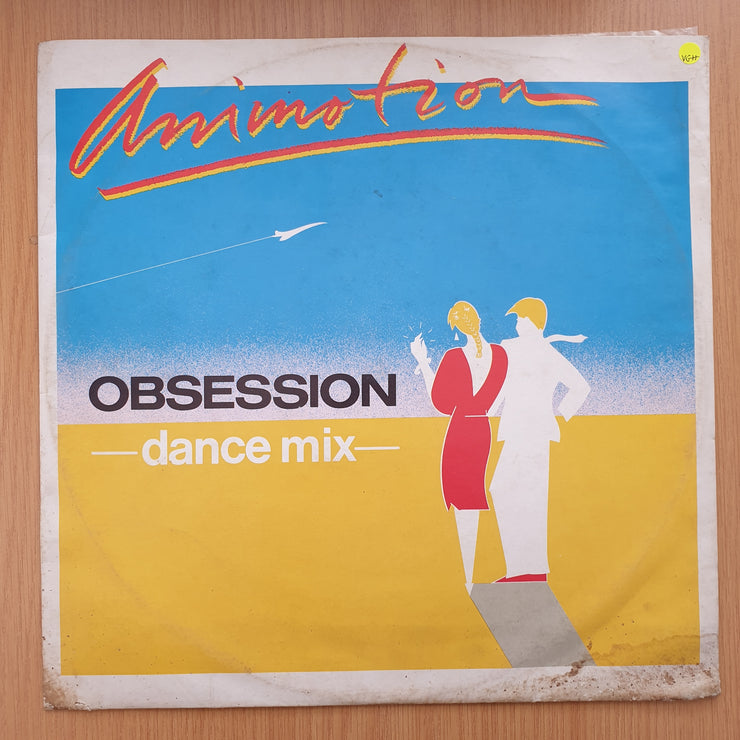 Animotion – Obsession (Dance Mix) – Vinyl LP Record - Very-Good+ Quality (VG+) (verygoodplus)
