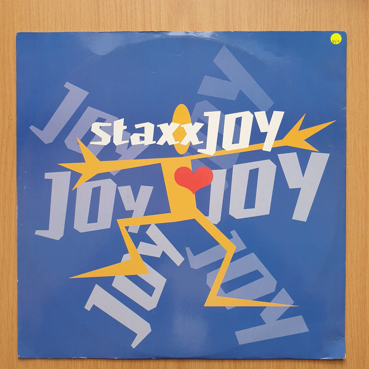 Staxx – Joy – Vinyl LP Record - Very-Good+ Quality (VG+) (verygoodplus)