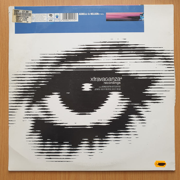 Agnelli & Nelson – El Nino – Vinyl LP Record - Very-Good+ Quality (VG+) (verygoodplus)