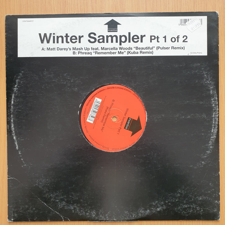 Matt Darey / Phreaq – Winter Sampler (Pt 1 Of 2) – Vinyl LP Record - Very-Good+ Quality (VG+) (verygoodplus)