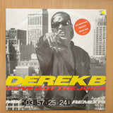 Derek B – We've Got The Juice (Remix) -  Vinyl LP Record - Very-Good+ Quality (VG+) (verygoodplus)