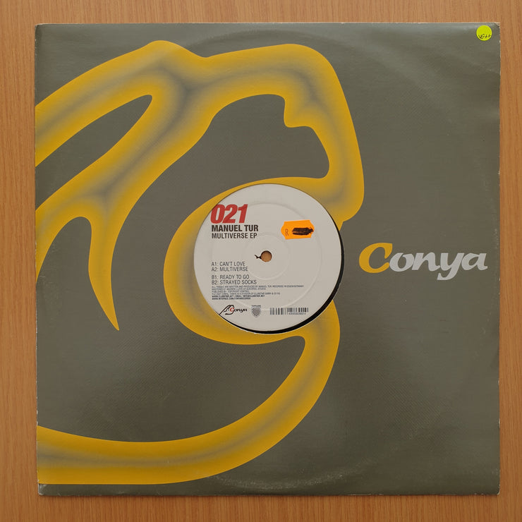 Manuel Tur – Multiverse EP -  Vinyl LP Record - Very-Good+ Quality (VG+) (verygoodplus)
