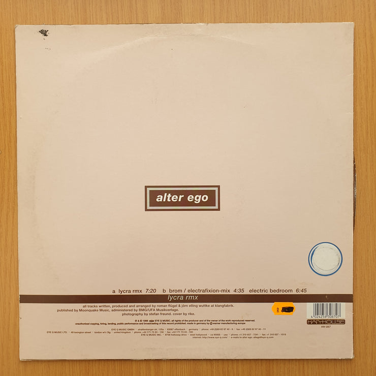 Alter Ego – Lycra Rmx - Vinyl LP Record - Very-Good+ Quality (VG+) (verygoodplus)