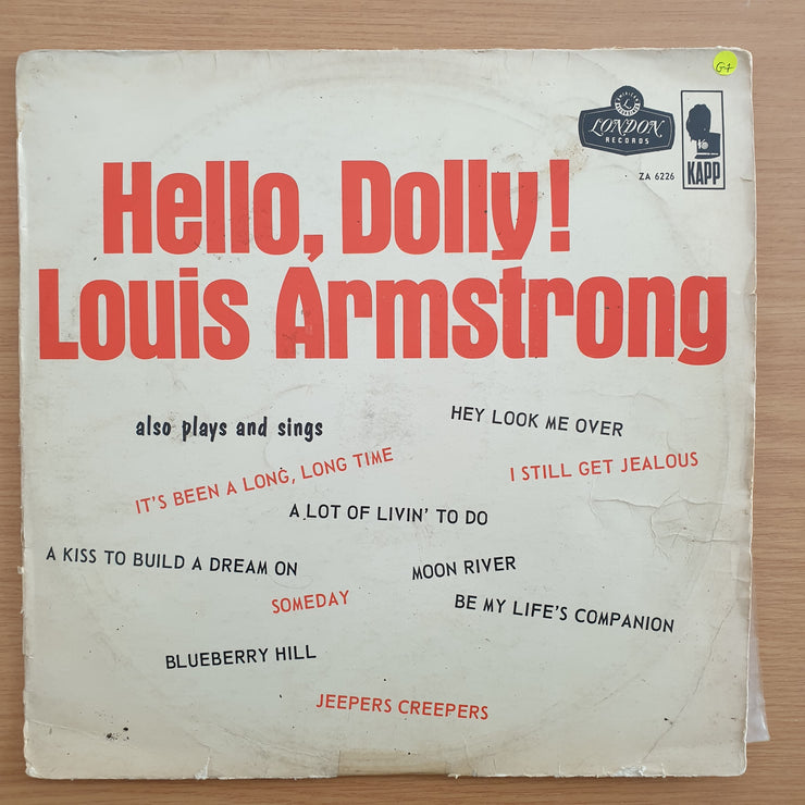 Louis Armstrong And The All Stars – Hello, Dolly! - Vinyl LP Record  (G+)