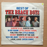 The Beach Boys ‎– Best Of The Beach Boys - Vinyl LP Record - Very-Good- Quality (VG-)
