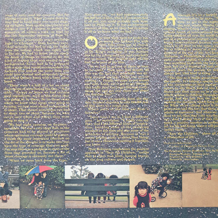 Save The Children (Original Motion Picture Soundtrack) - Double Vinyl LP Record - Very-Good Quality (VG) (verry)