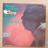 Jimmy McGriff – Live Where The Action's At! ‎– Vinyl LP Record - Very-Good+ Quality (VG+)