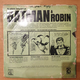 Batman & Robin - The Official Adventures of Batman & Robin (Rare Collectors Item) - Vinyl LP Record - Good+ Quality (G+)