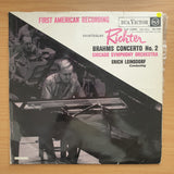 Brahms/ Sviatoslav Richter, Chicago Symphony Orchestra, Erich Leinsdorf – Concerto No. 2- Vinyl LP Record - Very-Good+ Quality (VG+)