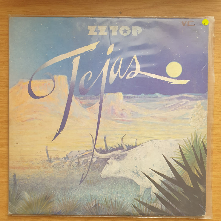 ZZ Top – Tejas - Vinyl LP Record - Very-Good+ Quality (VG+)