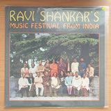 Ravi Shankar – Ravi Shankar's Music Festival From India - Very-Good+ Quality (VG+)
