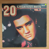 Elvis Presley – 20 Greatest Hits Vol. 2 - Vinyl LP Record - Very-Good+ Quality (VG+)