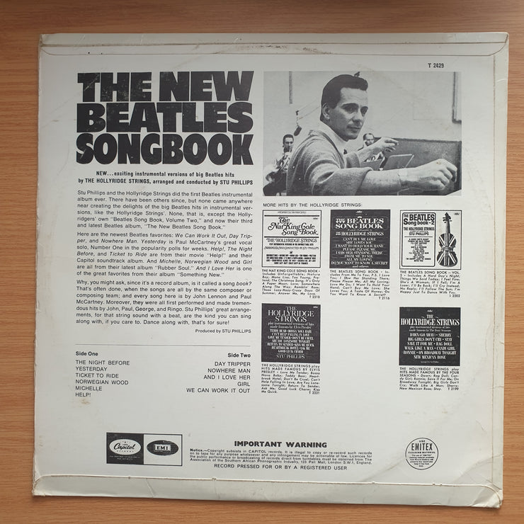 The Hollyridge Strings – The New Beatles Songbook - Vinyl LP Record - Very-Good+ Quality (VG+)