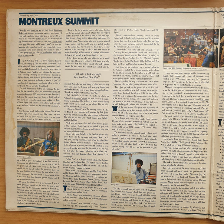 Montreux Summit Volume 1 - Double Vinyl Record - Opened  - Very-Good+ Quality (VG+)