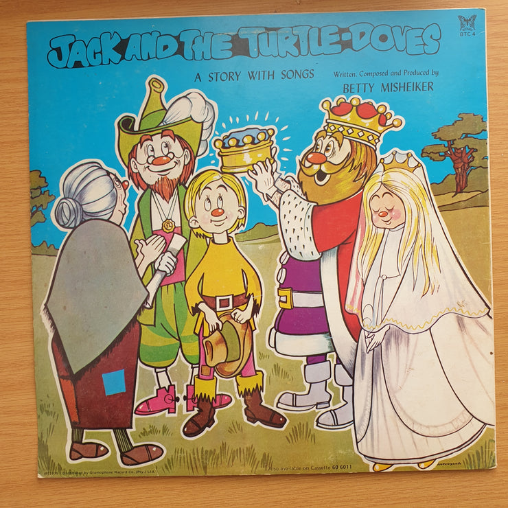 Jack And The Turtle Doves – Betty Misheiker (Doris Brasch...) – Vinyl LP Record - Very-Good+ Quality (VG+)