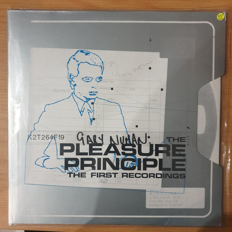 Gary Numan – The Pleasure Principle - The First Recordings - Orange Colour ‎– Double Vinyl LP Record (VG+)