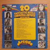 20 Fantastic Hits By The Original Artists Volume Two-  Vinyl LP Record - Very-Good Quality (VG) (verry)