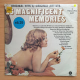 25 Magnificent Memories  - Original Hits by Original Artists - Double Vinyl LP Record - Very-Good- Quality (VG-)