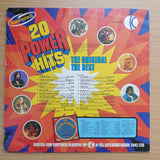 20 Power Hits - Original Artists - Vinyl LP Record - Very-Good- Quality (VG-)
