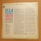 Ella Fitzgerald With Marty Paich And His Orchestra – Whisper Not  - Vinyl LP Record - Very-Good+ Quality (VG+)