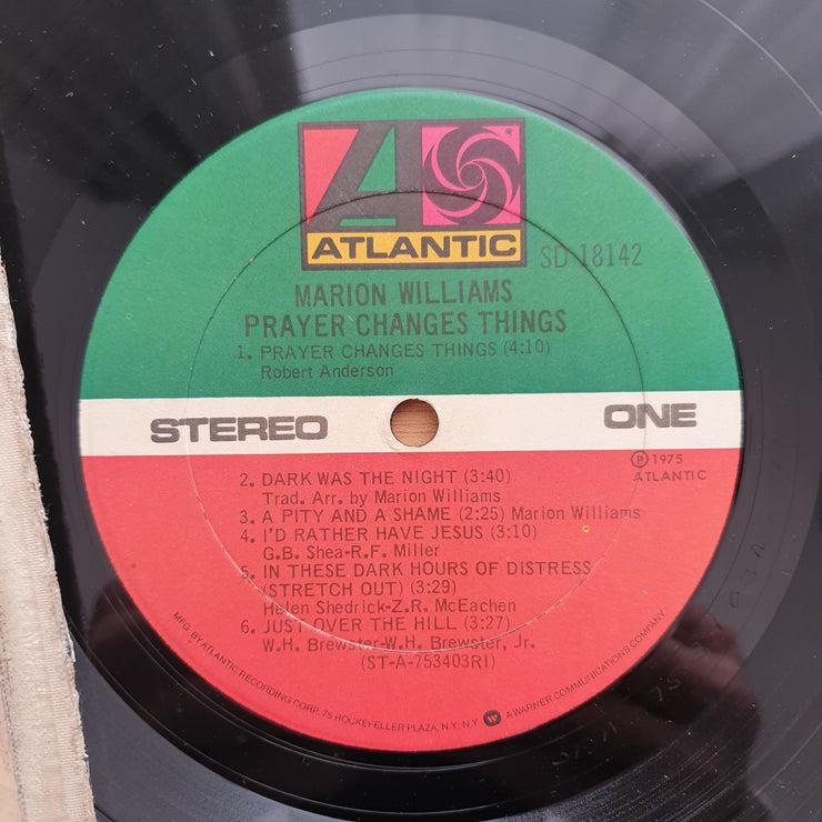 Marion Williams – Prayer Changes Things - Vinyl LP Record - Very-Good+ Quality (VG+)