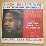 Les McCann Ltd. - Stanley Turrentine, Blue Mitchell In New York (Recorded "Live" At The Village Gate)- Vinyl Record - Good+ Quality (G+)