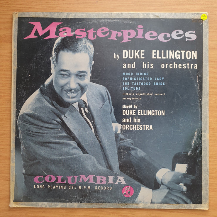 Duke Ellington And His Orchestra – Masterpieces -  Vinyl LP Record - Very-Good+ Quality (VG+)