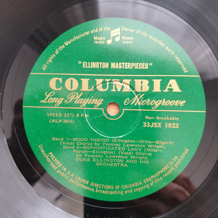 Duke Ellington And His Orchestra – Masterpieces -  Vinyl LP Record - Very-Good+ Quality (VG+)