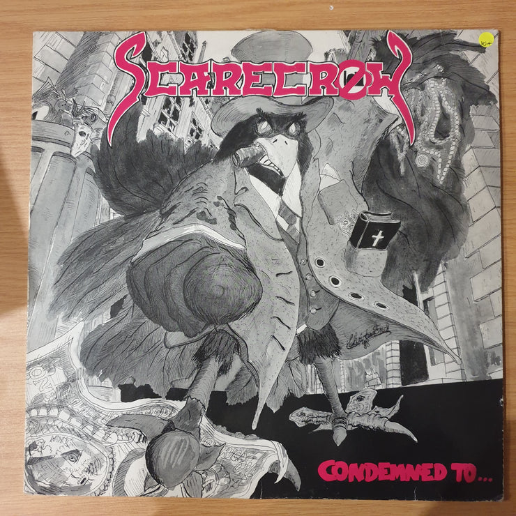 Scarecrow – Condemned To Be Doomed - Vinyl LP Record - Very-Good+ Quality (VG+)