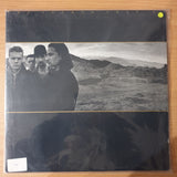 U2 – The Joshua Tree - with Original Lyrics Sheet - Vinyl LP Record - Very-Good+ Quality (VG+)