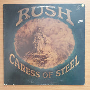 Rush – Caress Of Steel - Vinyl LP Record - Very-Good+ Quality (VG+)