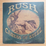 Rush – Caress Of Steel - Vinyl LP Record - Very-Good+ Quality (VG+)